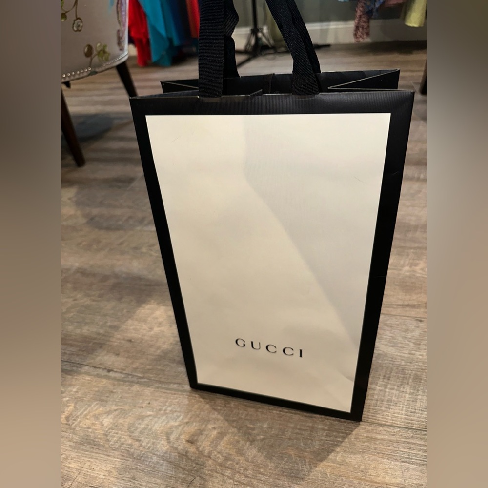 Authentic Gucci Paper Bag